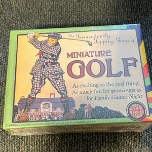 Miniature Golf Game New House Of Marbles Family Game